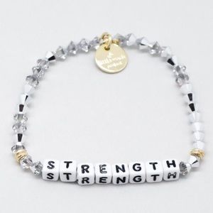 NWOT “Strength” Bracelet- Little Words Project